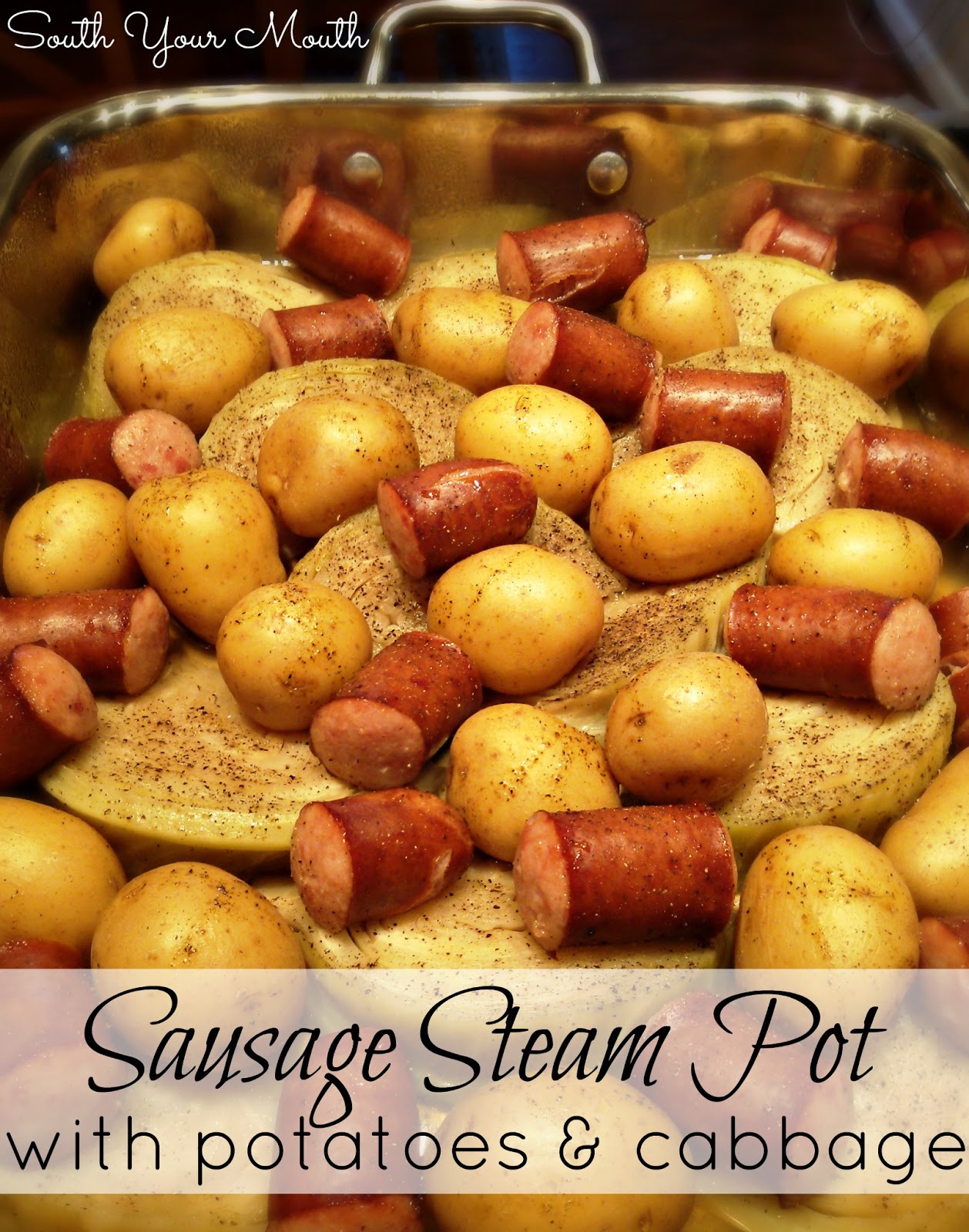cajun smothered potatoes and sausage